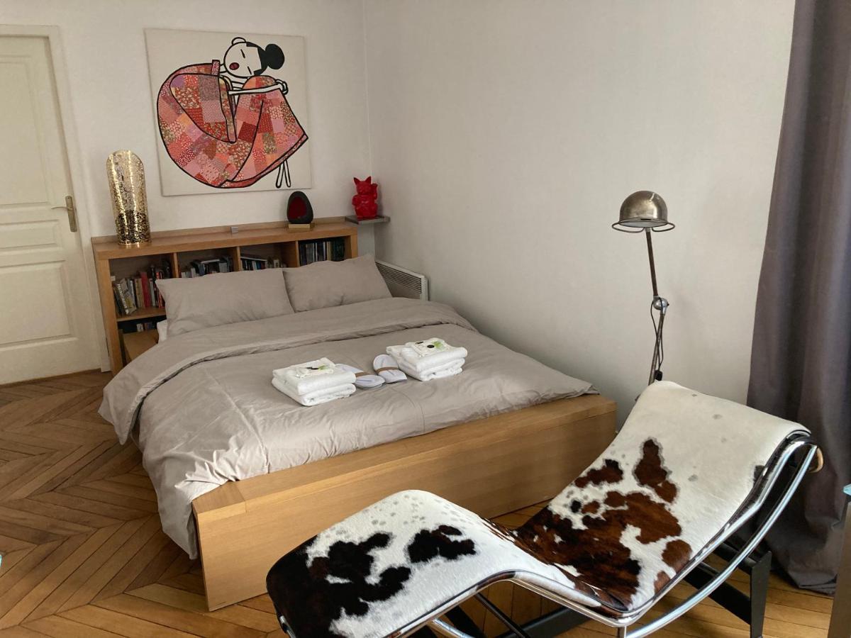 Ferienwohnung Charmant Studio Paris Exterior foto