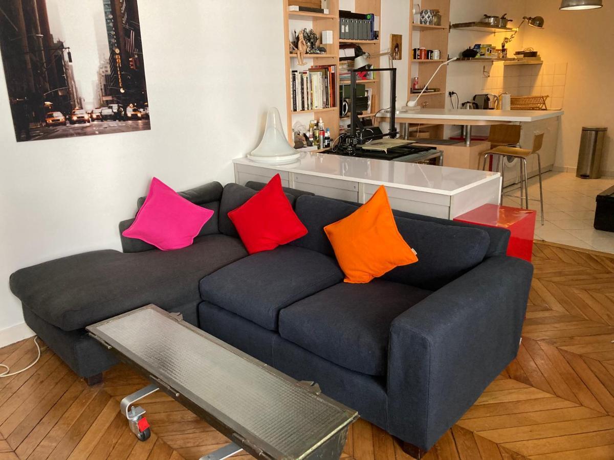 Ferienwohnung Charmant Studio Paris Exterior foto