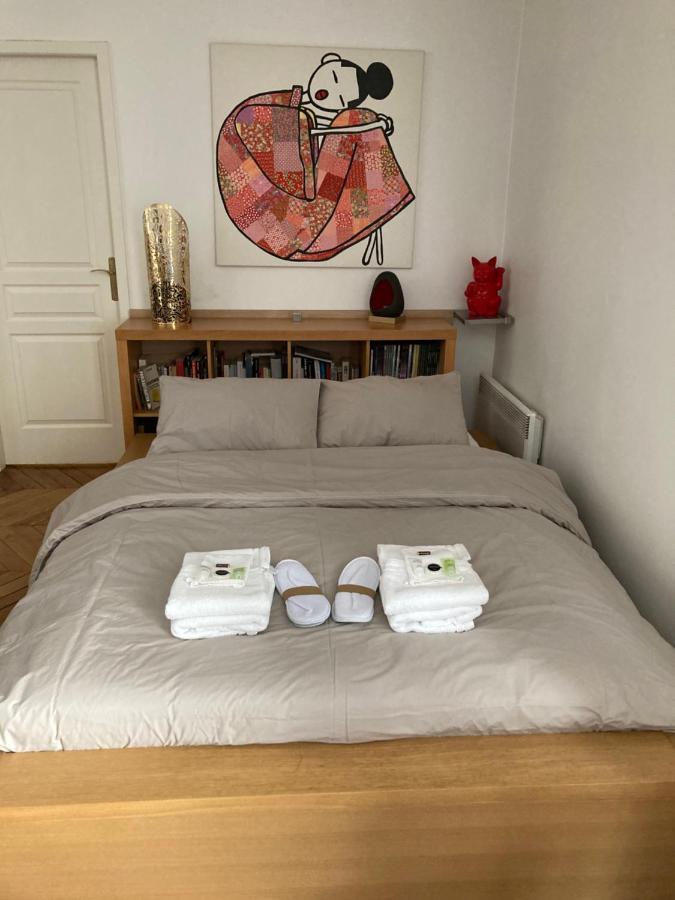 Ferienwohnung Charmant Studio Paris Exterior foto